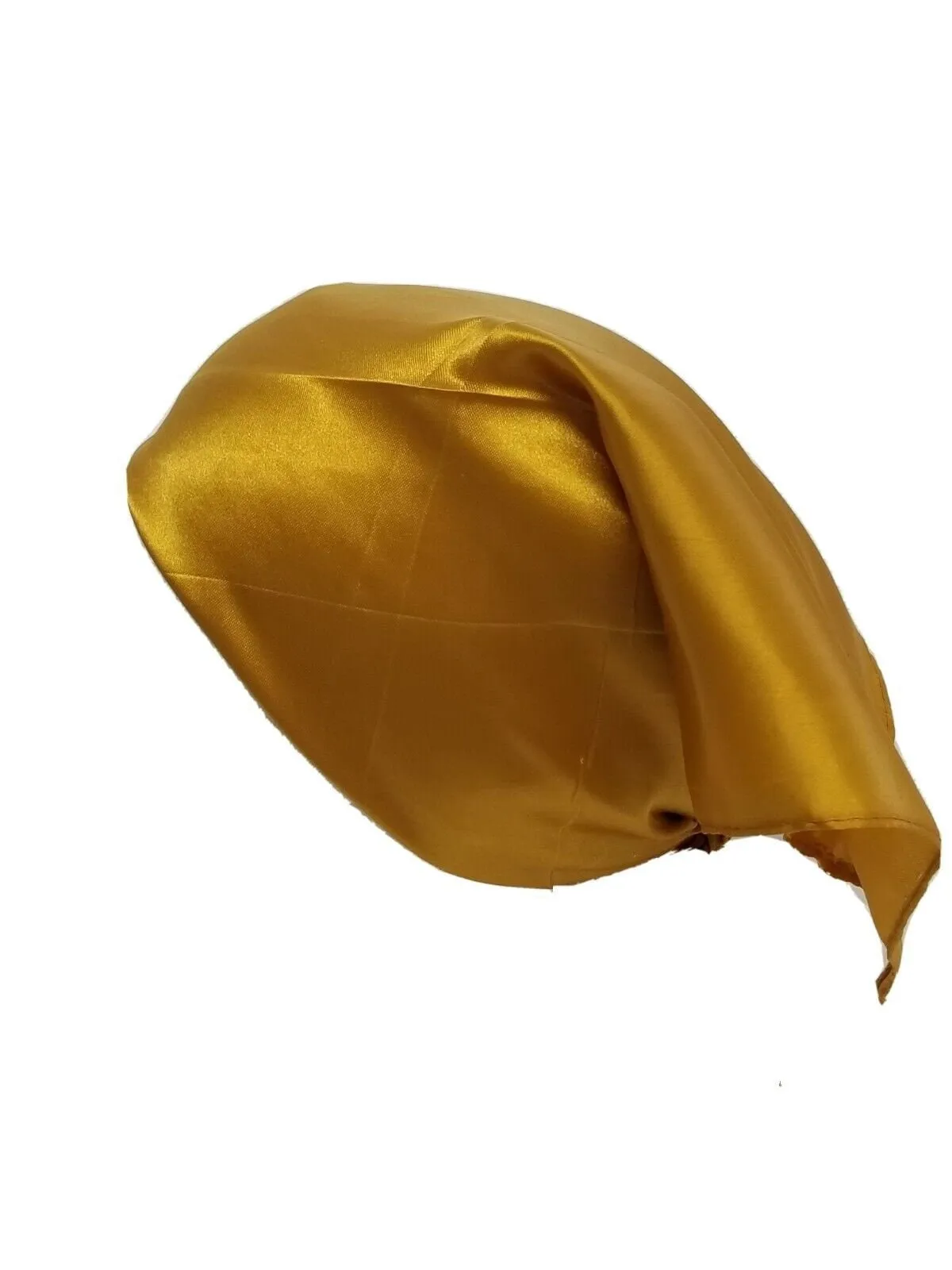 Sikh hindu kaur singh golden plain bandana head wrap gear wedding marriage rumal