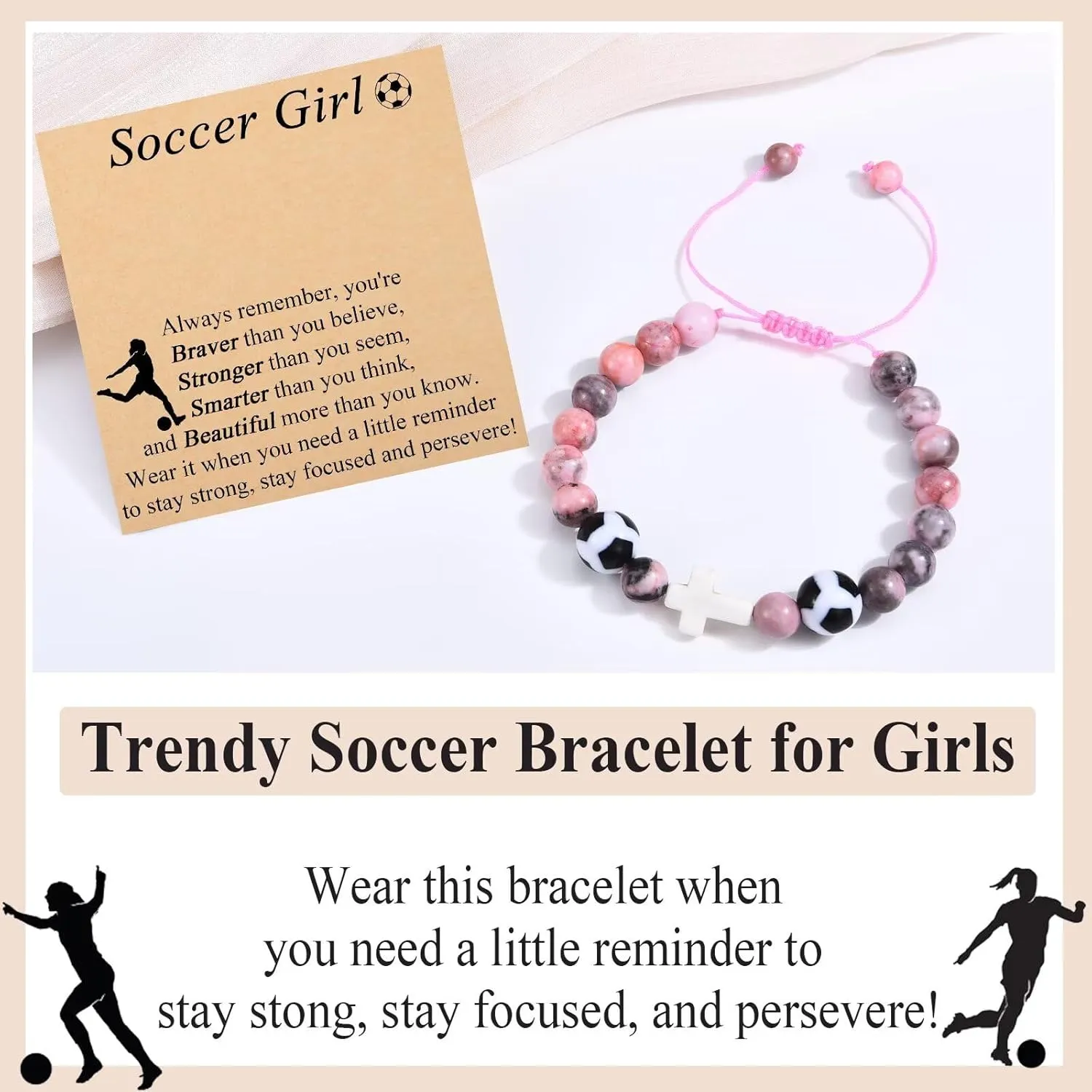 Softball Volleyball Basketball Soccer Gifts for Girls Bracelets for Teen Girls Team Gifts Birthday/Christmas/Graduation Gifts