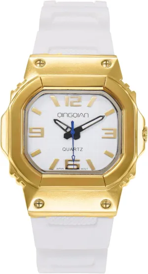 Square Men Watches Business Military Waterproof Sport Analog Quartz Wrist Watch for Men