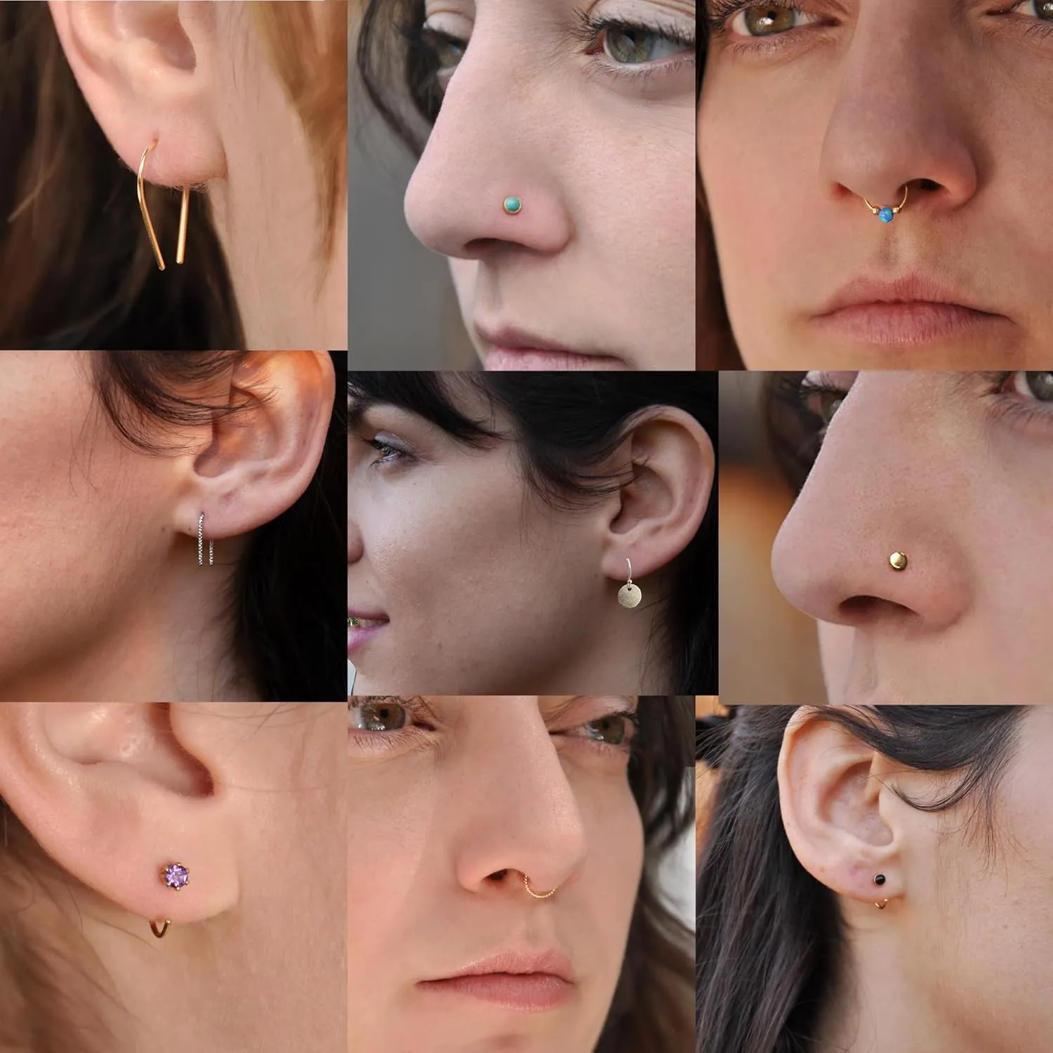 Sterling Silver Tiny Line Bar Ball Piercing Stud Earrings for Women Hypoallergenic for Sensitive Ears Small Minimalist Handmade Jewelry (11mm Bar Dot Studs/Sterling Silver)