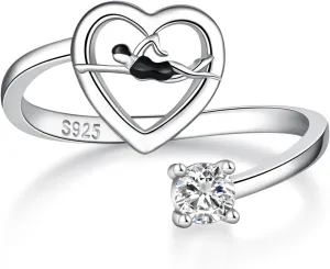 Swimming Jewelry - 925 Sterling Silver Swimming Pendant Necklace Rings Earrings Bracelet for Swimming Lovers Women
