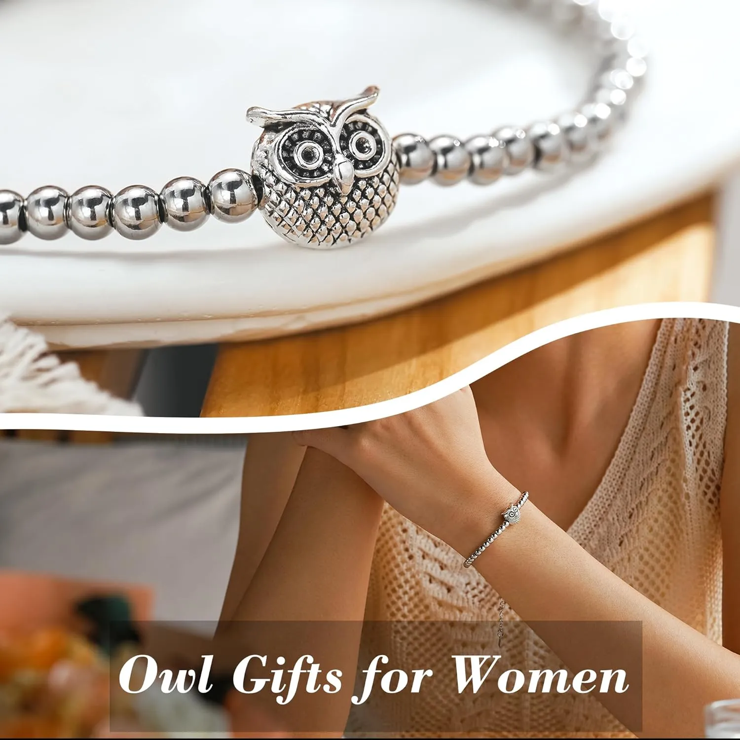 Tarsus Bracelets for Women, Horse/Owl/Butterfly/Hummingbird/Elephant/Turtle/Dragonfly Gifts for Women, Christmas Mothers Day Birthday Gifts