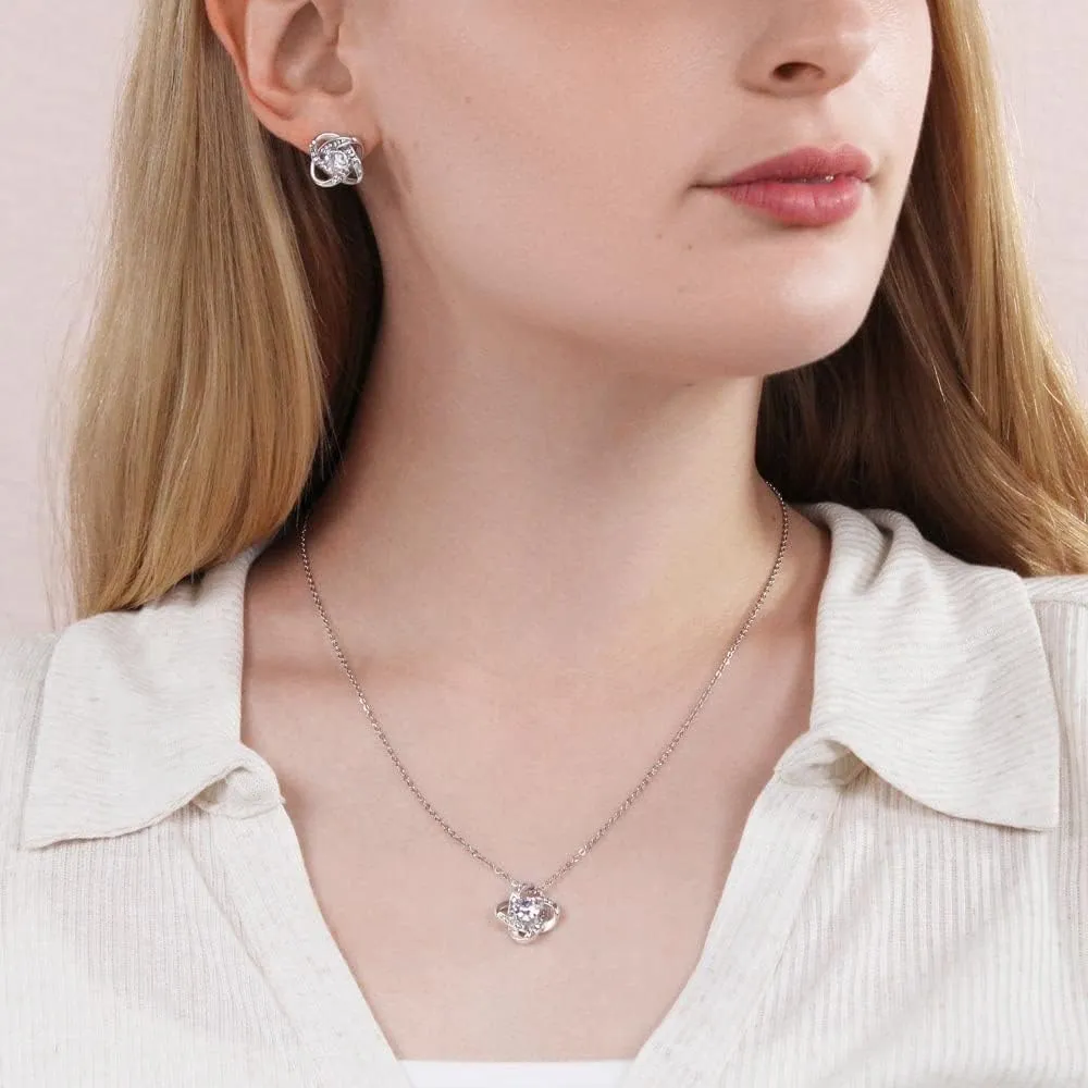 To My Love Necklace For Her - Valentine's Gift & Birthday Gift Idea - Her Jewelry - For Girlfriend or Wife