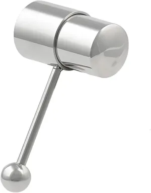 Tongue Bar Stainless Steel Vibrating Finger Ring Body Piercing Jewelry Barbell Jewelry Silver