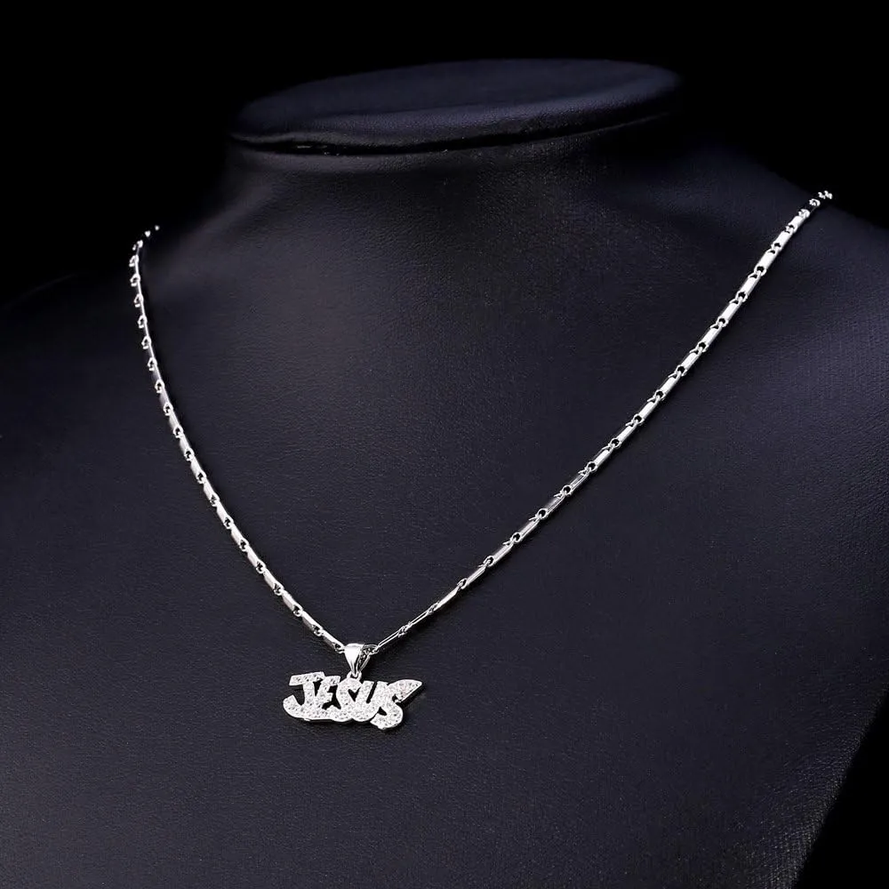 U7 Russian Orthodox Cross Pendant/Praying Hands/Ichthys Sign for Men Women Stainless Steel 18K Gold Plated Jesus Pendant Christian Religious Necklaces, Length 22" Silver Black Gold