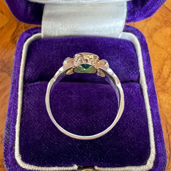 Victorian Emerald & Diamond Ring