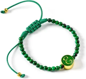 WICKED Elphaba Green Malachite Friendship Bracelet - Green, One Size, Zinc alloy - 93% zinc   3% copper   4% aluminum/Quartz, No Gemstone