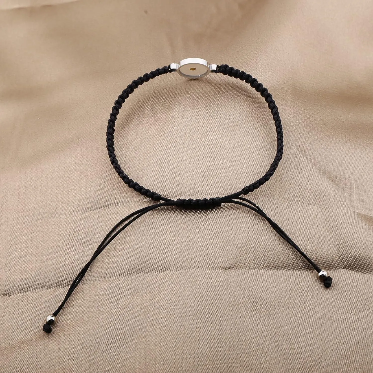 WKXZMTR Mustard Seed Charm Handmade Braided Rope Bracelets Women's Christian Bracelet Christian Themed Jewelry