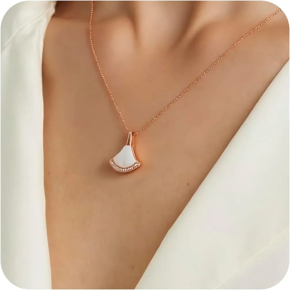 Women's Gold Necklace, 18K Gold Plated Necklace