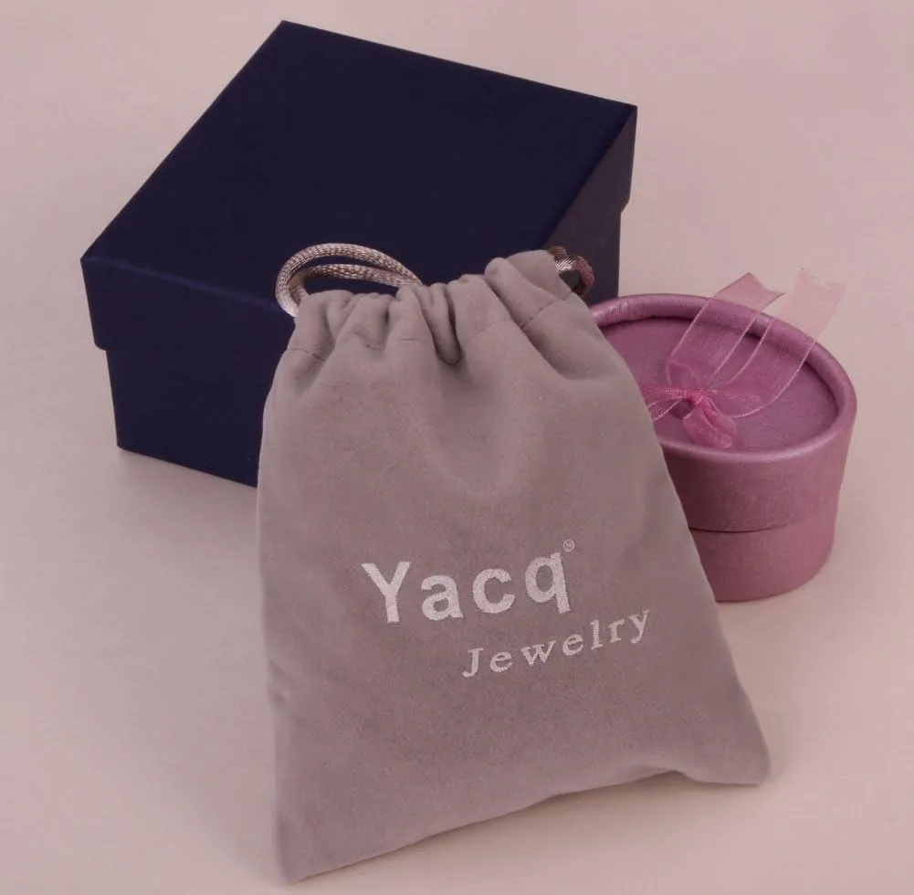 YACQ Women's Multilayer Wide Stretch Cuff Bracelets Fit Various Wrist Sizes - Soft Elastic Band - Lead & Nickle Free